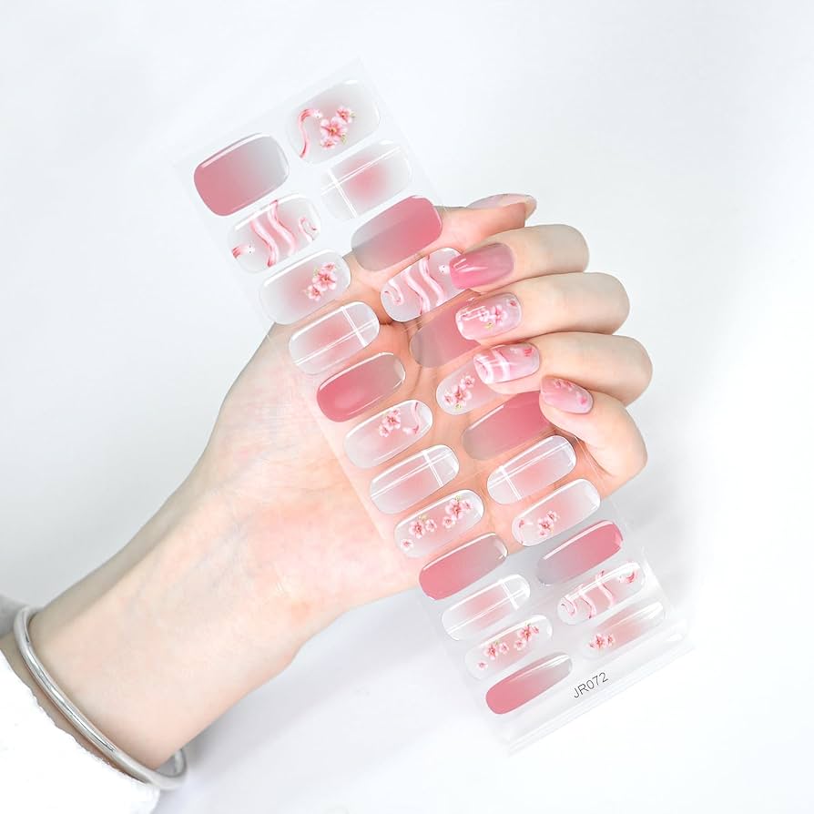 Amazon | BIBII ジェルネイルシール 硬化タイプ ネイルシール